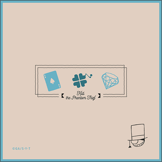 名探偵コナン　ミニタオル　怪盗キッド