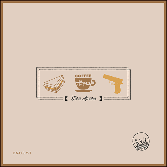 名探偵コナン　ミニタオル　安室透