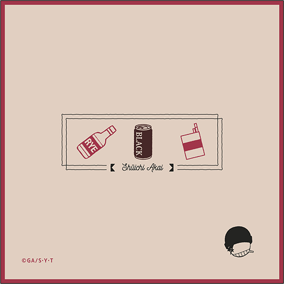 名探偵コナン　ミニタオル　赤井秀一