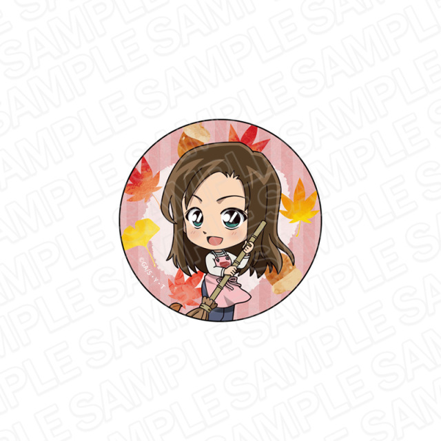 【12月下旬頃発送予定】名探偵コナン　ホログラムカンバッジ　榎本梓　デフォルメ秋 ver.【予約期間：10/31～11/13】