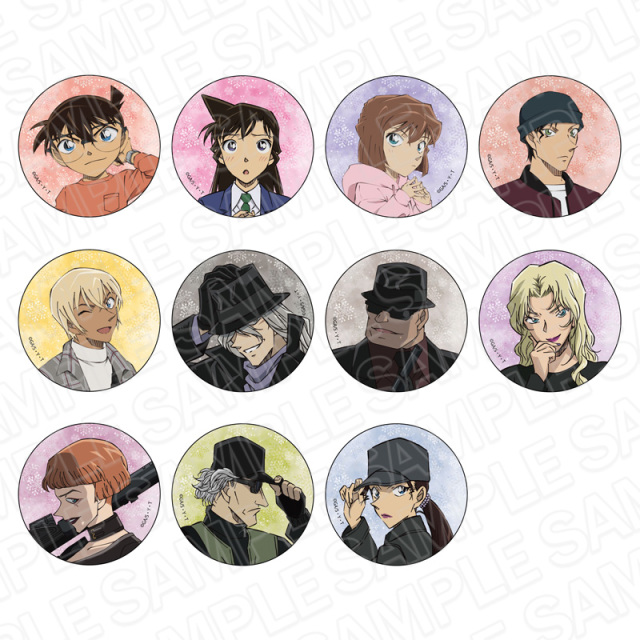 【6月中旬発送予定】名探偵コナン　カンバッジ(ブラインド)　snow ver.　BOX【予約期間：4/4～4/16】