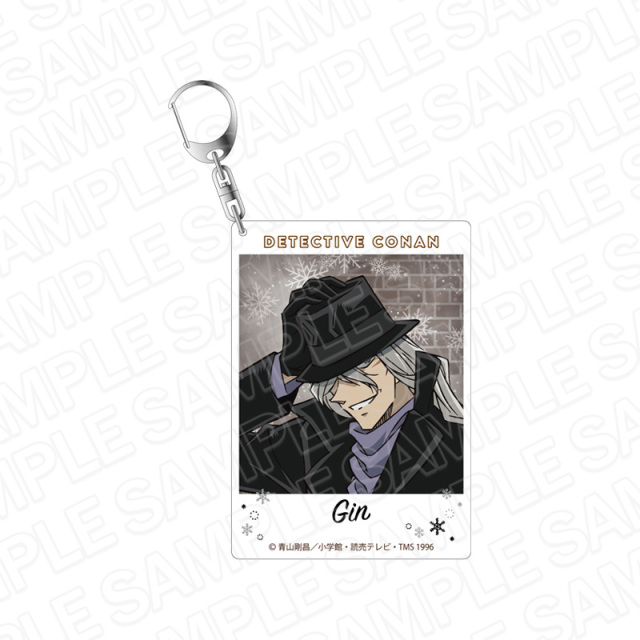 【6月中旬発送予定】名探偵コナン　インスタントフォト風キーホルダー　ジン　snow ver.【予約期間：4/4～4/16】