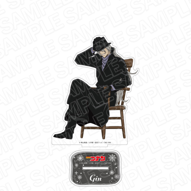 【6月中旬発送予定】名探偵コナン　デカアクリルスタンド　ジン　snow ver.【予約期間：4/4～4/16】