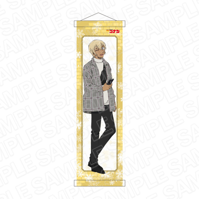 【6月中旬発送予定】名探偵コナン　ミニタペストリー　安室透　snow ver.【予約期間：4/4～4/16】