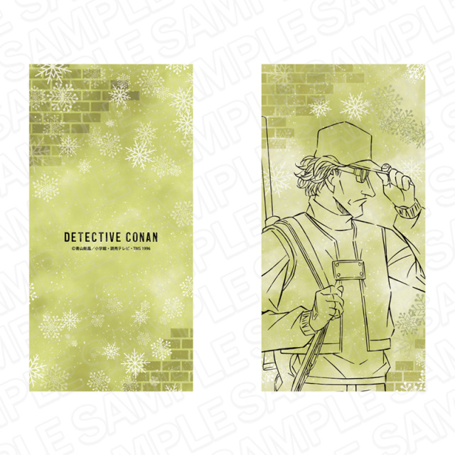 【6月中旬発送予定】名探偵コナン　メガネケース(クロス付き)　コルン　snow ver.【予約期間：4/4～4/16】