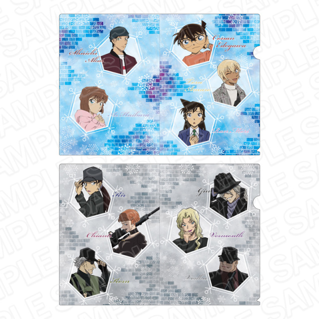 【6月中旬発送予定】名探偵コナン　クリアファイルセット　snow ver.【予約期間：4/4～4/16】