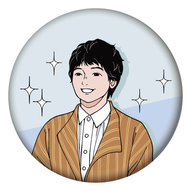 【7月下旬発送予定】ドラマ「日曜の夜ぐらいは...」缶バッジ（市川みね）【予約期間：6/18～6/25】