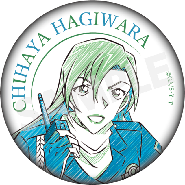 【2026年6月中旬～下旬頃発送予定】名探偵コナン　ペンシルアート　缶バッジコレクションVol.8　萩原千速【予約期間：2026年4/1～4/19】