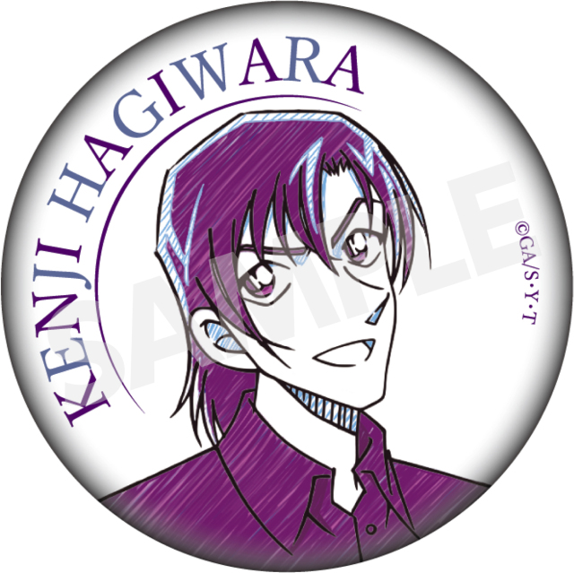 【2026年6月中旬～下旬頃発送予定】名探偵コナン　ペンシルアート　缶バッジコレクションVol.8　萩原研二【予約期間：2026年4/1～4/19】