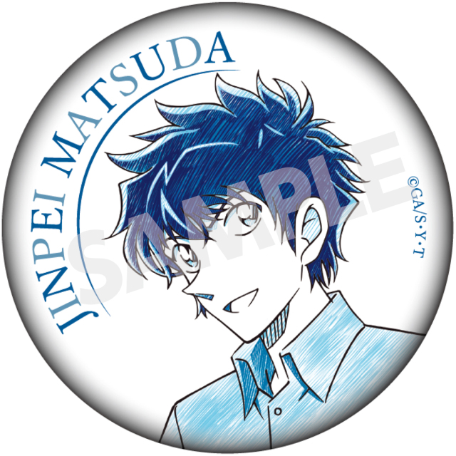 【2026年6月中旬～下旬頃発送予定】名探偵コナン　ペンシルアート　缶バッジコレクションVol.8　松田陣平【予約期間：2026年4/1～4/19】