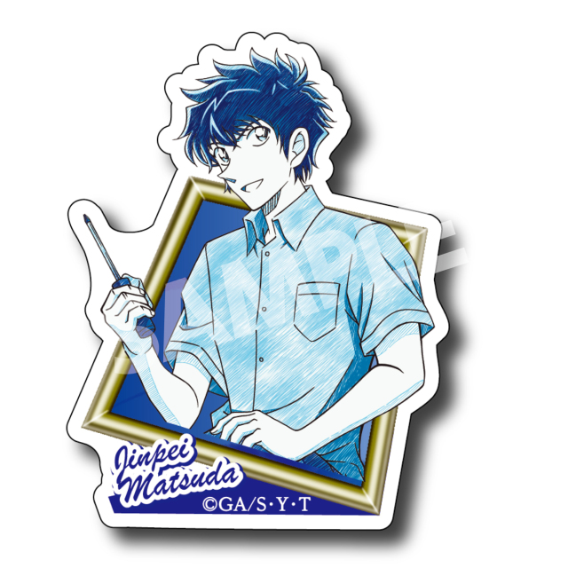 【2026年6月中旬～下旬頃発送予定】名探偵コナン　ペンシルアート　ステッカーコレクションVol.4　松田陣平【予約期間：2026年4/1～4/19】