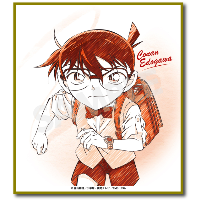 【2026年6月中旬～下旬頃発送予定】名探偵コナン　ペンシルアート　ミニ色紙コレクションVol.3　江戸川コナン【予約期間：2026年4/1～4/19】