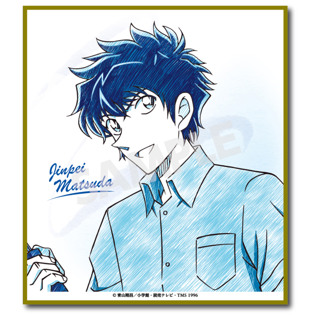 【2026年6月中旬～下旬頃発送予定】名探偵コナン　ペンシルアート　ミニ色紙コレクションVol.3　松田陣平【予約期間：2026年4/1～4/19】