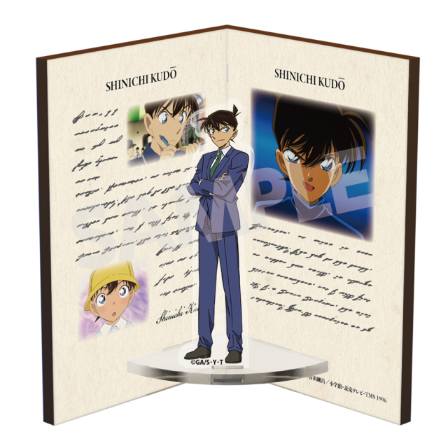 【2026年7月中旬頃発送予定】名探偵コナン　ブック型アクリル&ウッドスタンドVol.2　工藤新一【予約期間：2026年4/22～5/10】