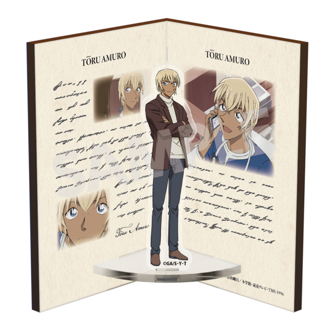 【2026年7月中旬頃発送予定】名探偵コナン　ブック型アクリル&ウッドスタンドVol.2　安室透【予約期間：2026年4/22～5/10】