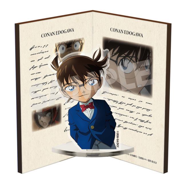 【2026年7月中旬頃発送予定】劇場版『名探偵コナン ハイウェイの堕天使』 ブック型アクリル&ウッドスタンド　江戸川コナン【予約期間：2026年4/22～5/10】