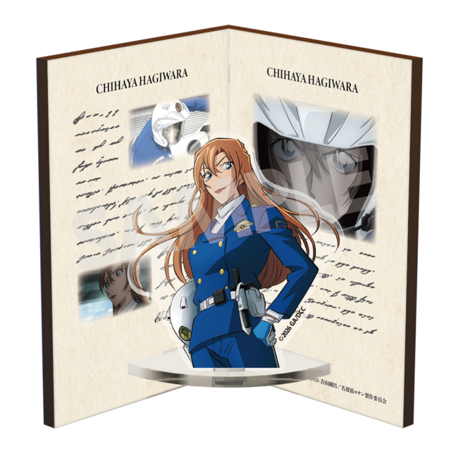 【2026年7月中旬頃発送予定】劇場版『名探偵コナン ハイウェイの堕天使』 ブック型アクリル&ウッドスタンド　萩原千速【予約期間：2026年4/22～5/10】