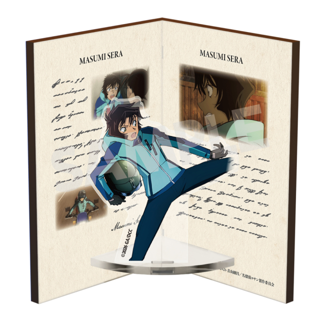 【2026年7月中旬頃発送予定】劇場版『名探偵コナン ハイウェイの堕天使』 ブック型アクリル&ウッドスタンド　世良真純【予約期間：2026年4/22～5/10】