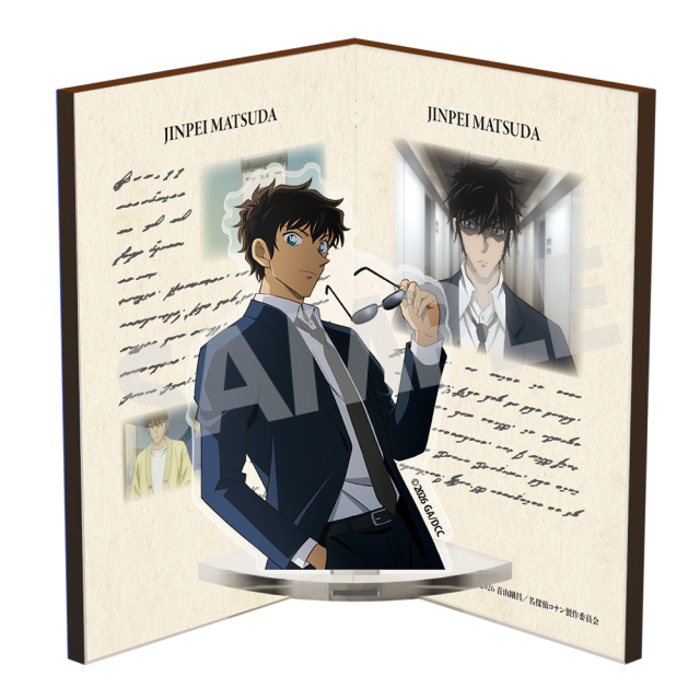 【2026年7月中旬頃発送予定】劇場版『名探偵コナン ハイウェイの堕天使』 ブック型アクリル&ウッドスタンド　松田陣平【予約期間：2026年4/22～5/10】