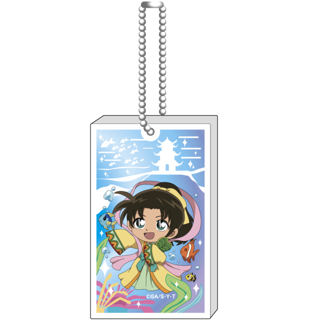 名探偵コナン　昔ばなし風コレクション　アクリルブロックボールチェーン　遠山和葉