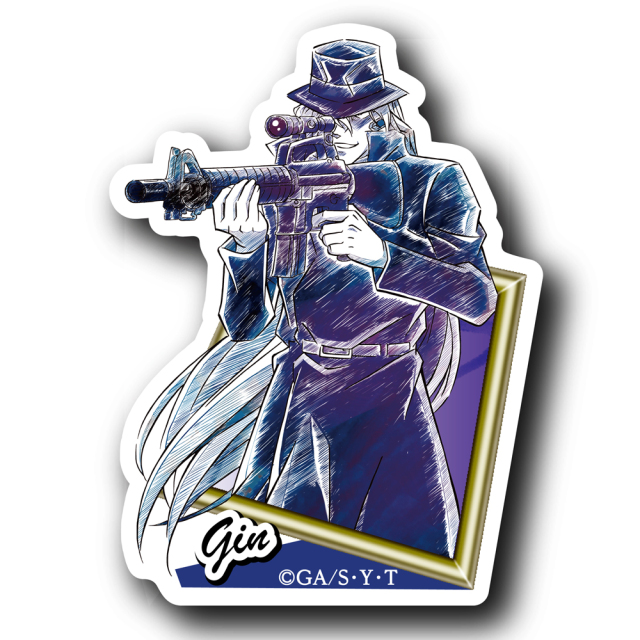 名探偵コナン　ペンシルアート　ステッカーコレクション　ジン