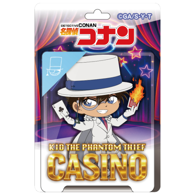 【2025年12月中旬頃発送予定】名探偵コナン　ブリスターパッケージ風アクリルボールチェーン　カジノコレクション　怪盗キッド【予約期間：2025年9/24～10/13】