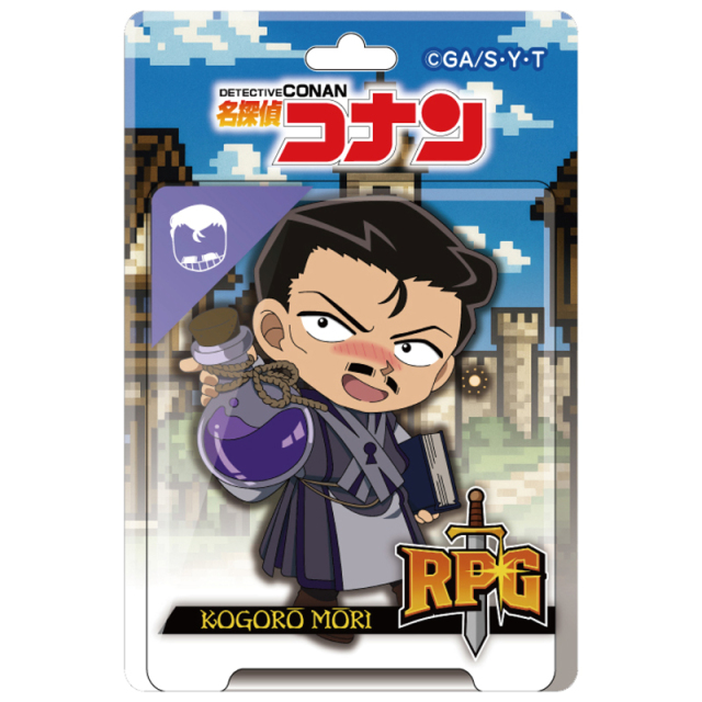 【2025年12月中旬頃発送予定】名探偵コナン　ブリスターパッケージ風アクリルボールチェーン　RPGコレクション　毛利小五郎 【予約期間：2025年9/24～10/13】