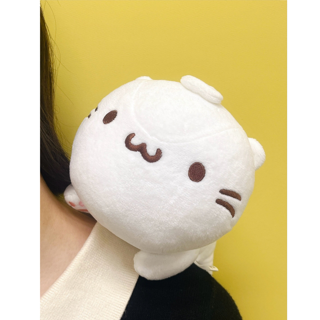 もちにゃん ぬいぐるみ（1）肩乗せ