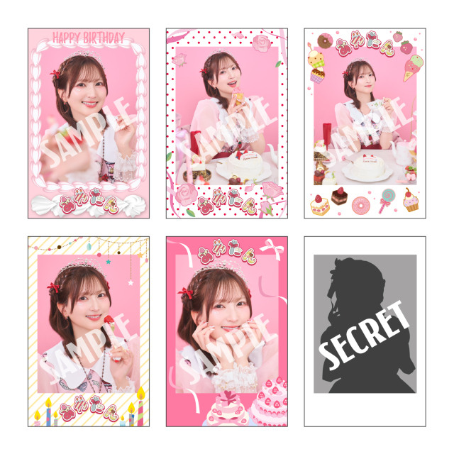 七瀬彩夏BDライブ『あやたん』 ランダムチェキ風デザインミニ