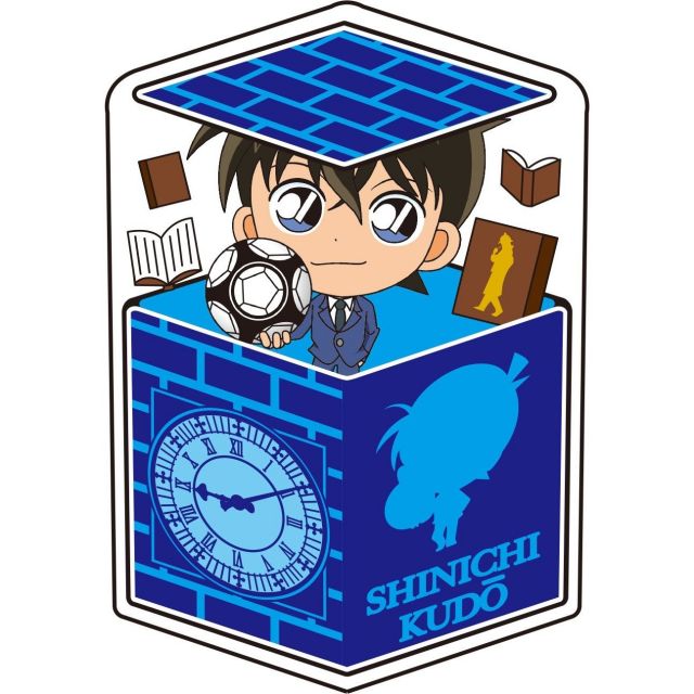 名探偵コナン　キャラ箱クッションVol.2　工藤新一　工藤ver.