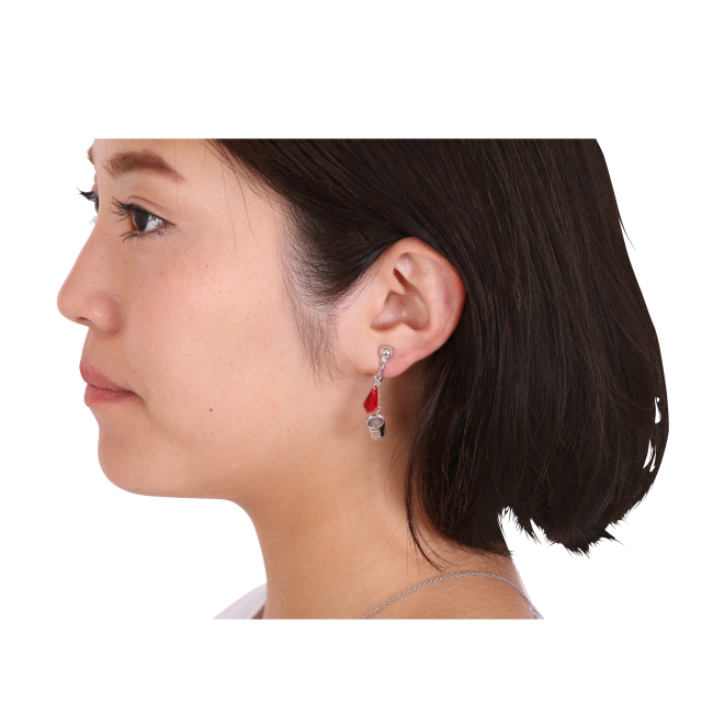 名探偵コナン ダブルフェイスイヤリング 赤井秀一/ライのイヤリング