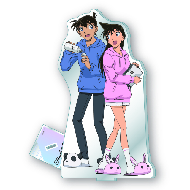 名探偵コナン　アクリルスタンド　アニモチ　 新一＆蘭