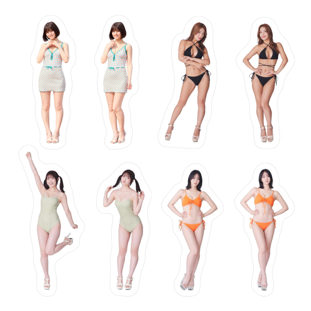 ドラマL「グラぱらっ！」トレーディングシール2枚セット