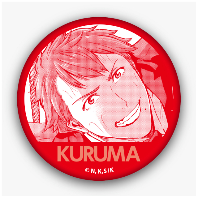 【12月下旬発売予定】テスラノート　缶バッジ　クルマ