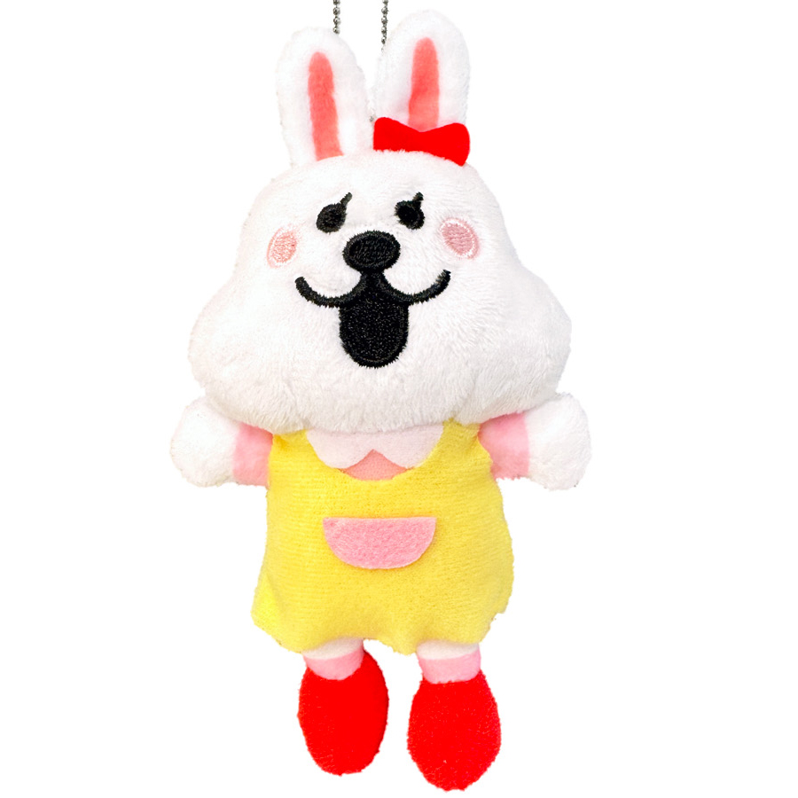 【2024年11月1日以降順次発送予定】「おはよう朝日です」 めざめちゃん ぬいぐるみキーホルダー【予約期間：2024年10/11～10/31】