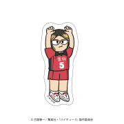 【12月下旬頃発送予定】ハイキュー!! ジロリ　ダイカットステッカー試合ver.(孤爪研磨)【予約期間：2024年9/13～9/29】