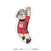 【12月下旬頃発送予定】ハイキュー!! ジロリ　ダイカットステッカー試合ver.(灰羽リエーフ)【予約期間：2024年9/13～9/29】
