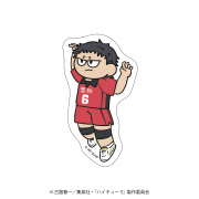 【12月下旬頃発送予定】ハイキュー!! ジロリ　ダイカットステッカー試合ver.(福永招平)【予約期間：2024年9/13～9/29】