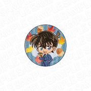 コナン　缶バッジ　ホログラム　ノーマル　非売品　希少　レア　工藤新一　2点 名探偵コナンホログラム缶バッジ(SPEED 工藤新一)