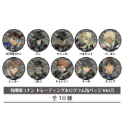 【2024年11月末頃発送予定】名探偵コナン　トレーディングホログラム缶バッジVol.5【BOX】【予約期間：2024年8/21～9/8】