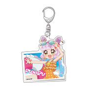 ぷにるはかわいいスライム」アクリルキーホルダー　水着のかわいいぷにる