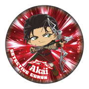 名探偵コナン　赤井秀一　ヴィレッジバンガード　ヴィレバン　バレンタイン　缶バッジ 名探偵コナン ヴィレッジヴァンガード ヴィレヴァンバレンタイン