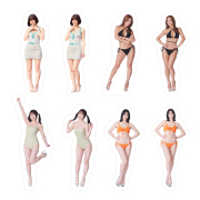 ドラマL「グラぱらっ！」トレーディングシール2枚セット