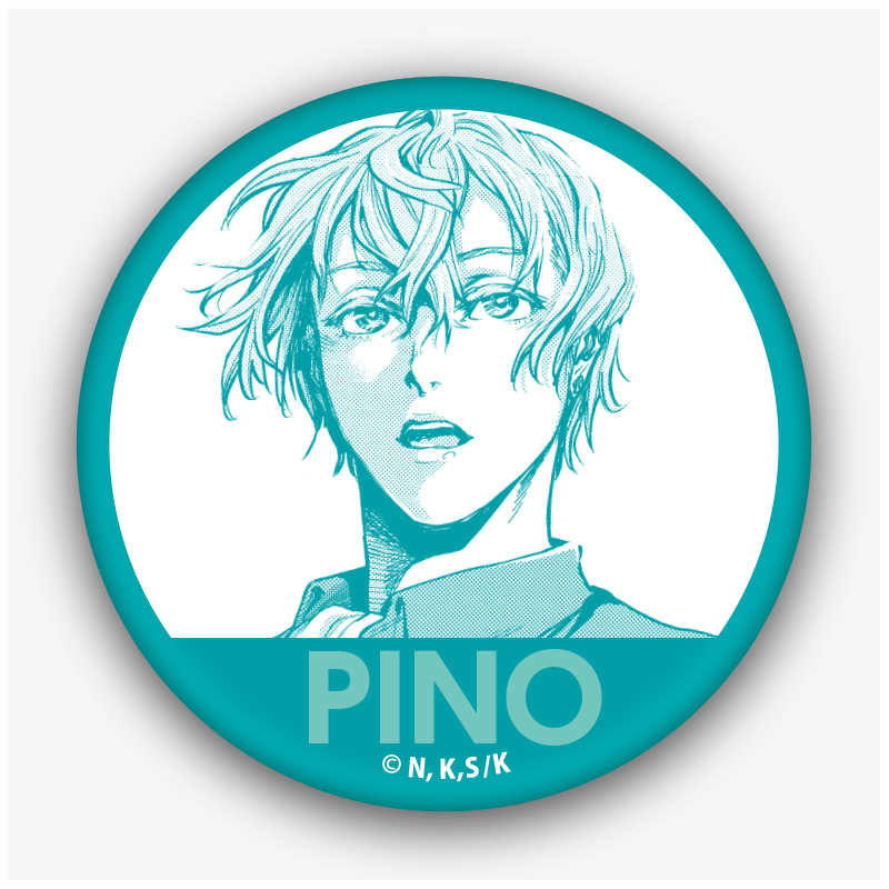 【12月下旬発売予定】テスラノート　缶バッジ　ピノ