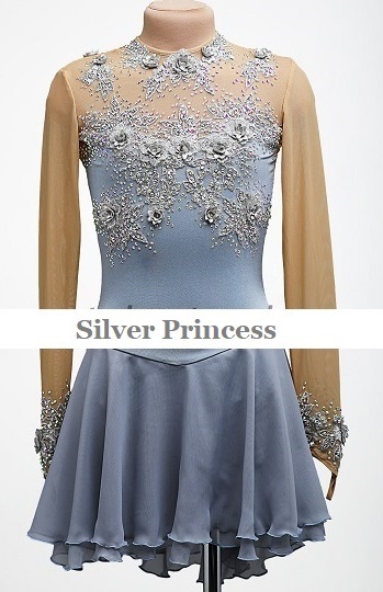 送料無料即納★1点もの★大会用フィギュアスケートコスチューム★ウクライナから