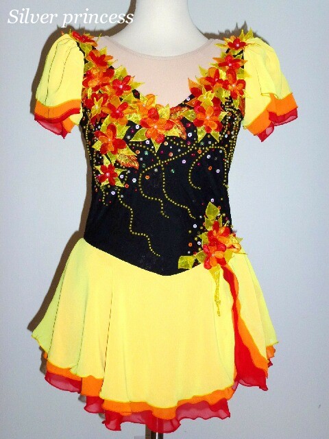 送料無料★TM13★フルオーダー★大会用スケートコスチューム★