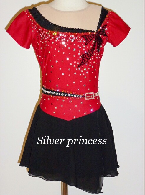 送料無料★TM18★フルオーダー★大会用フィギュアスケートコスチューム