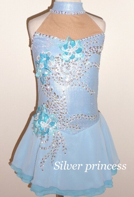 送料無料★TNB272★フルオーダー★大会用フィギュアスケートコスチューム★