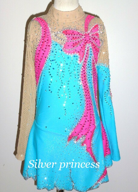 送料無料★TNB306★フルオーダー★大会用スケートコスチューム★