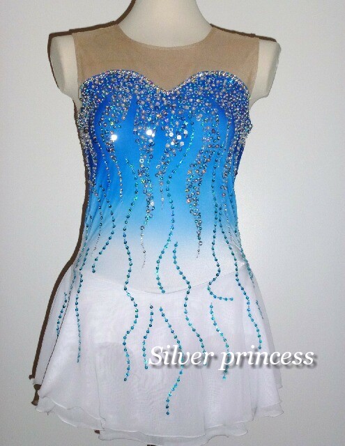 送料無料★TNB315★フルオーダー★大会用フィギュアスケートコスチューム★